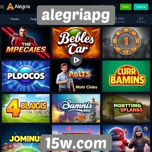 Análise da variedade de jogos em alegriapg